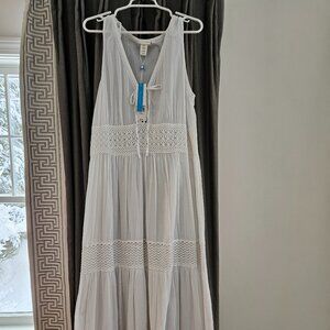 Bleu by Rod Beatty Pure White Beach Dress/Coverup - NWT!